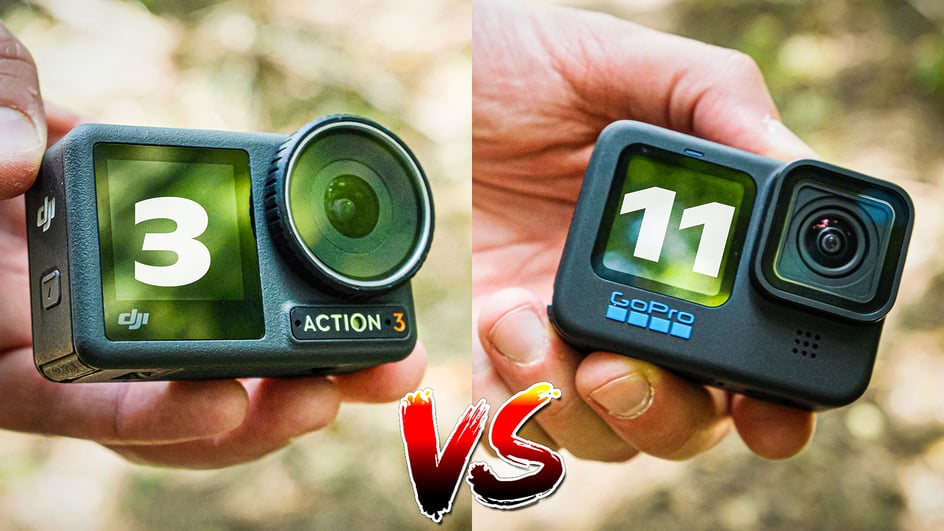 Action Camera Showdown GoPro Hero 11 Black VS. DJI Action 3